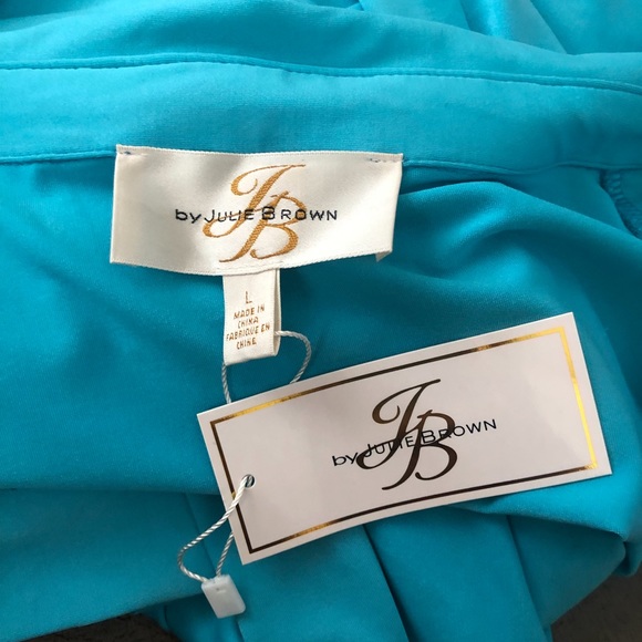 ❗️SOLD❗️Julie Brown Jersey Knit Wrap Dress - Picture 10 of 10